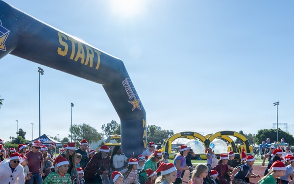 Naval Base San Diego Celebrates Its Holiday Festival