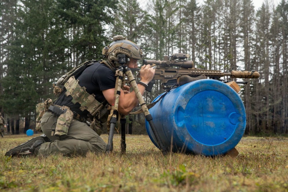 1st Special Forces Group Menton Week Sniper Competition Day 3