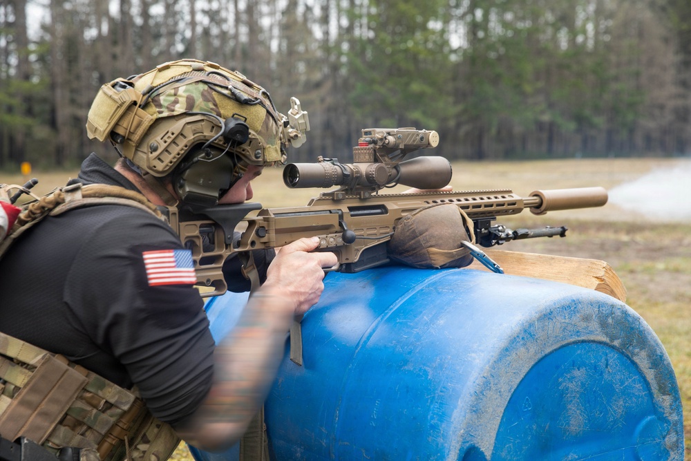 1st Special Forces Group Menton Week Sniper Competition Day 3