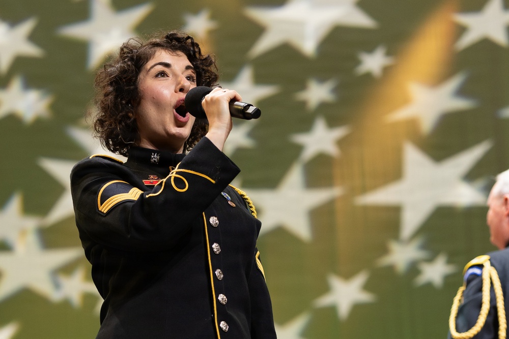 US Army Band performs American Holiday Festival