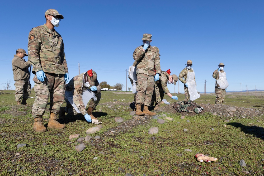 22 CABS exercise on Beale AFB