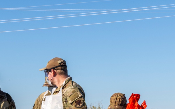 22 CABS exercise on Beale AFB