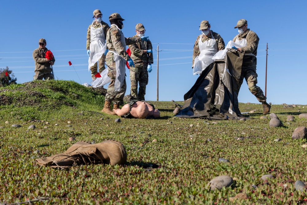 22 CABS exercise on Beale AFB