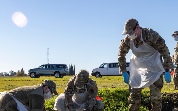 22 CABS exercise on Beale AFB