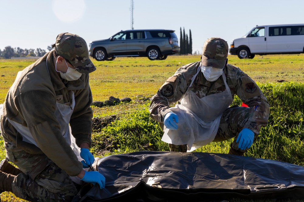 22 CABS exercise on Beale AFB