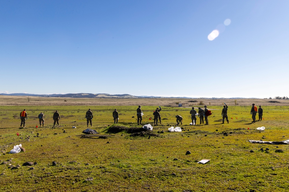 22 CABS exercise on Beale AFB