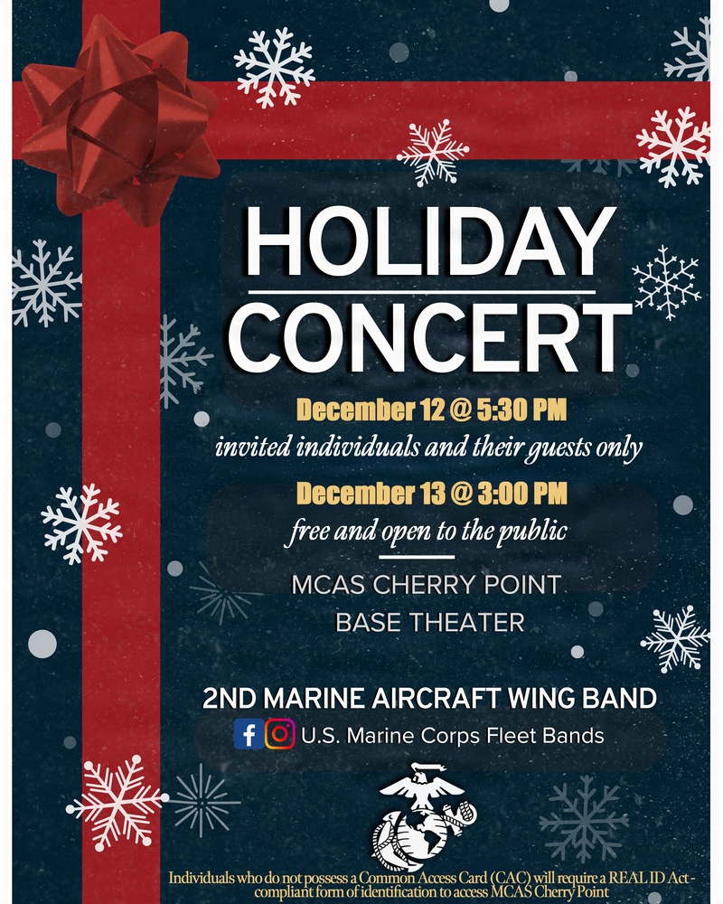 2nd MAW Band Holiday Flyer