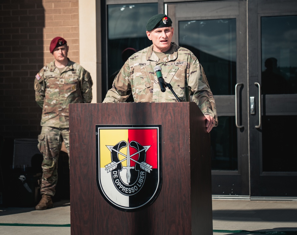 3rd SFG(A) Pays Tribute During Memorial Walk Rededication