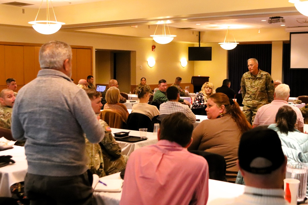 88th Readiness Division commanding general gives lunch, learn presentation at Fort McCoy