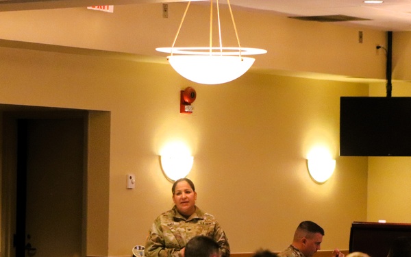88th Readiness Division commanding general gives lunch, learn presentation at Fort McCoy