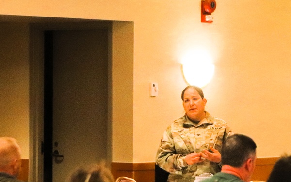 88th Readiness Division commanding general gives lunch, learn presentation at Fort McCoy