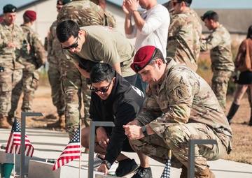 3rd SFG(A) Pays Tribute During Memorial Walk Rededication