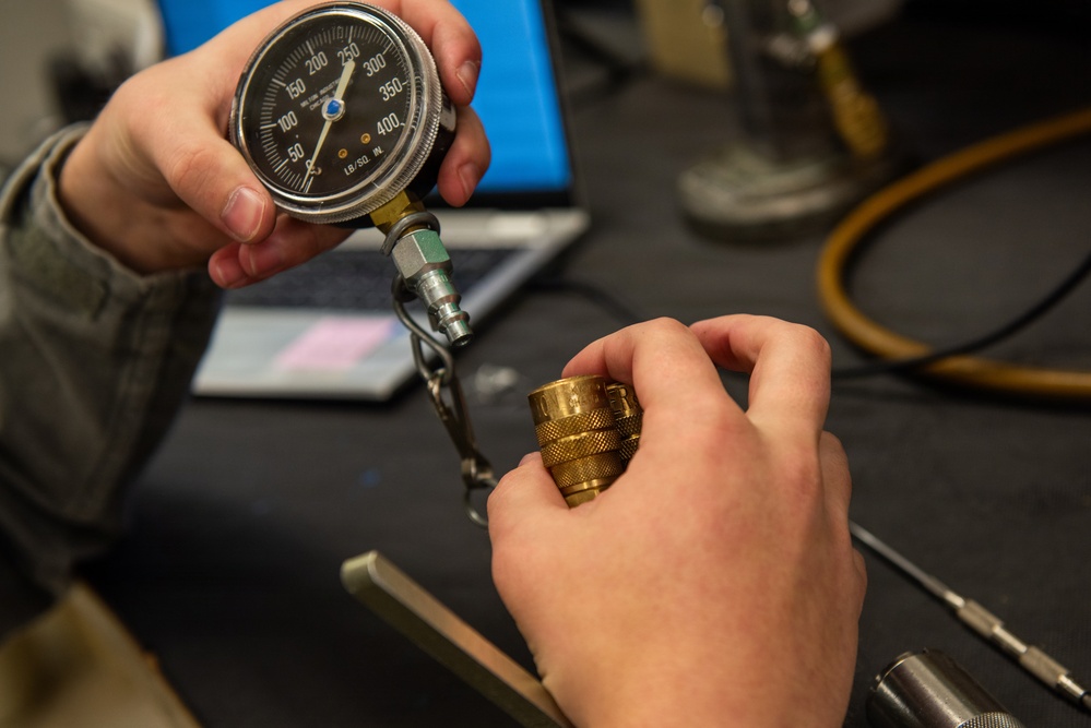 60th MXS PMEL Airmen ensure precision measurements