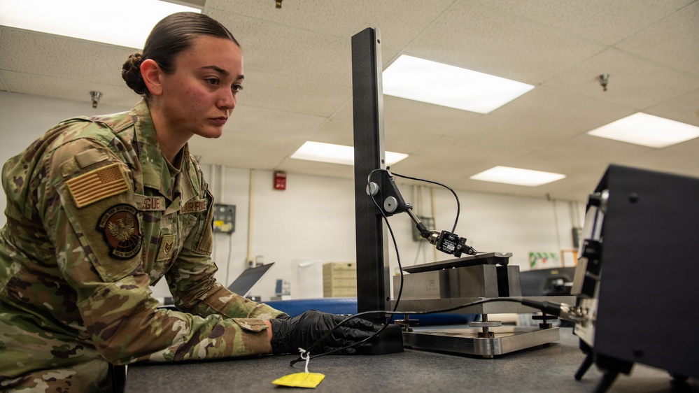 60th MXS PMEL Airmen ensure precision measurements