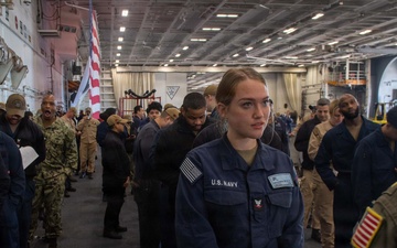 U.S. Navy Sailors Enroll in Southwest Inbound Fast Traffic (SWIFT) lane
