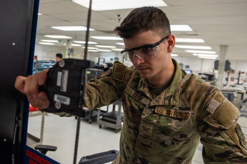60th MXS PMEL Airmen ensure precision measurements