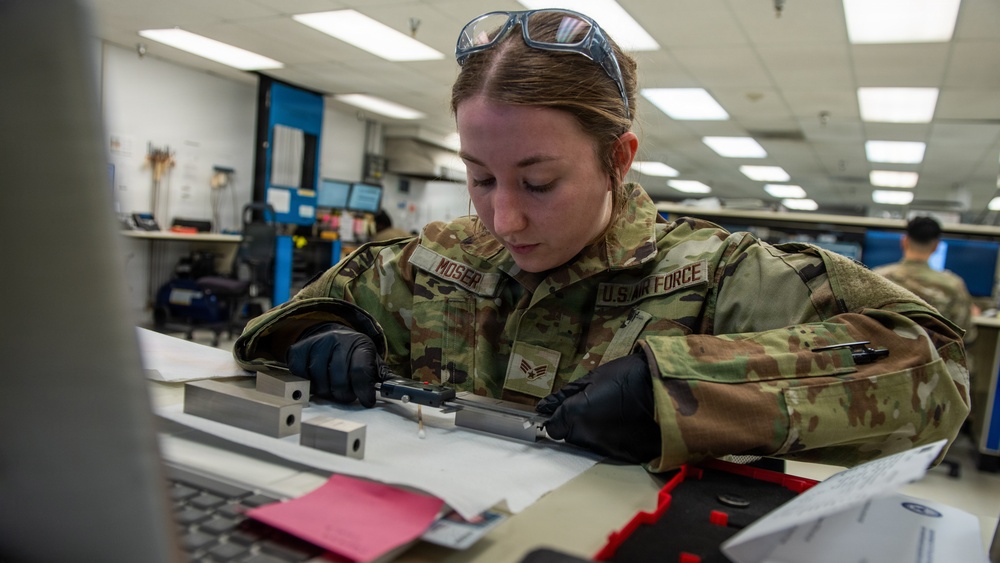 60th MXS PMEL Airmen ensure precision measurements