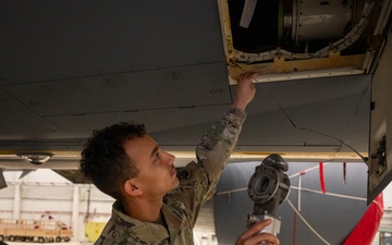 McConnell Airmen Pioneer First KC-46 Fuel Return Valve Repair