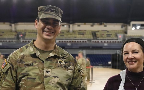 Secretary Hegseth Serves Thanksgiving Meal to JTF-DC Service Members