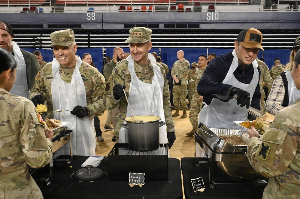 DVIDS - Images - Secretary Hegseth Serves Thanksgiving Meal to JTF-DC ...
