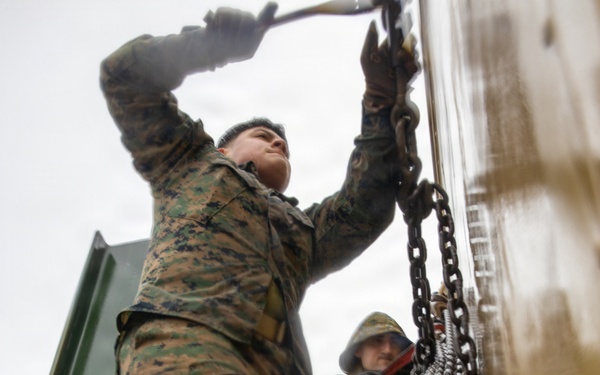 II MSB and 8th CEB gear load