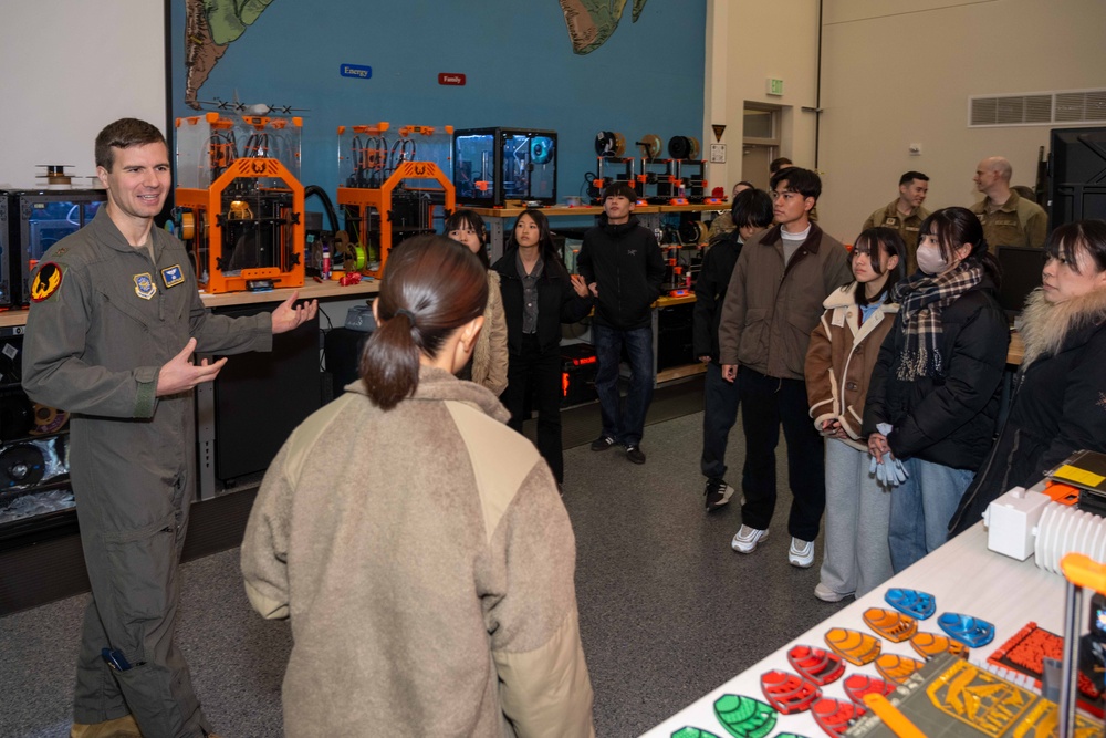 Japanese Students tour Travis as part of Fairfield Sister City Tour