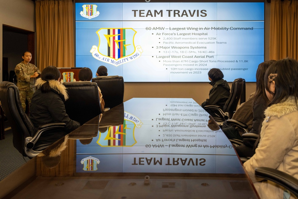 Japanese Students tour Travis as part of Fairfield Sister City Tour