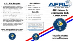 Kirtland Researchers Receive 2025 AFRL Fellow and Early Career Awards