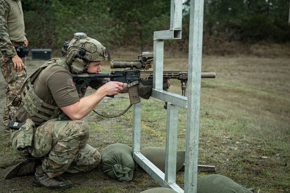 1st Special Forces Group Menton Week Sniper Competition Day 3