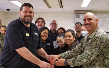 CFAY MWR Satellite Liberty Center Ribbon-Cutting