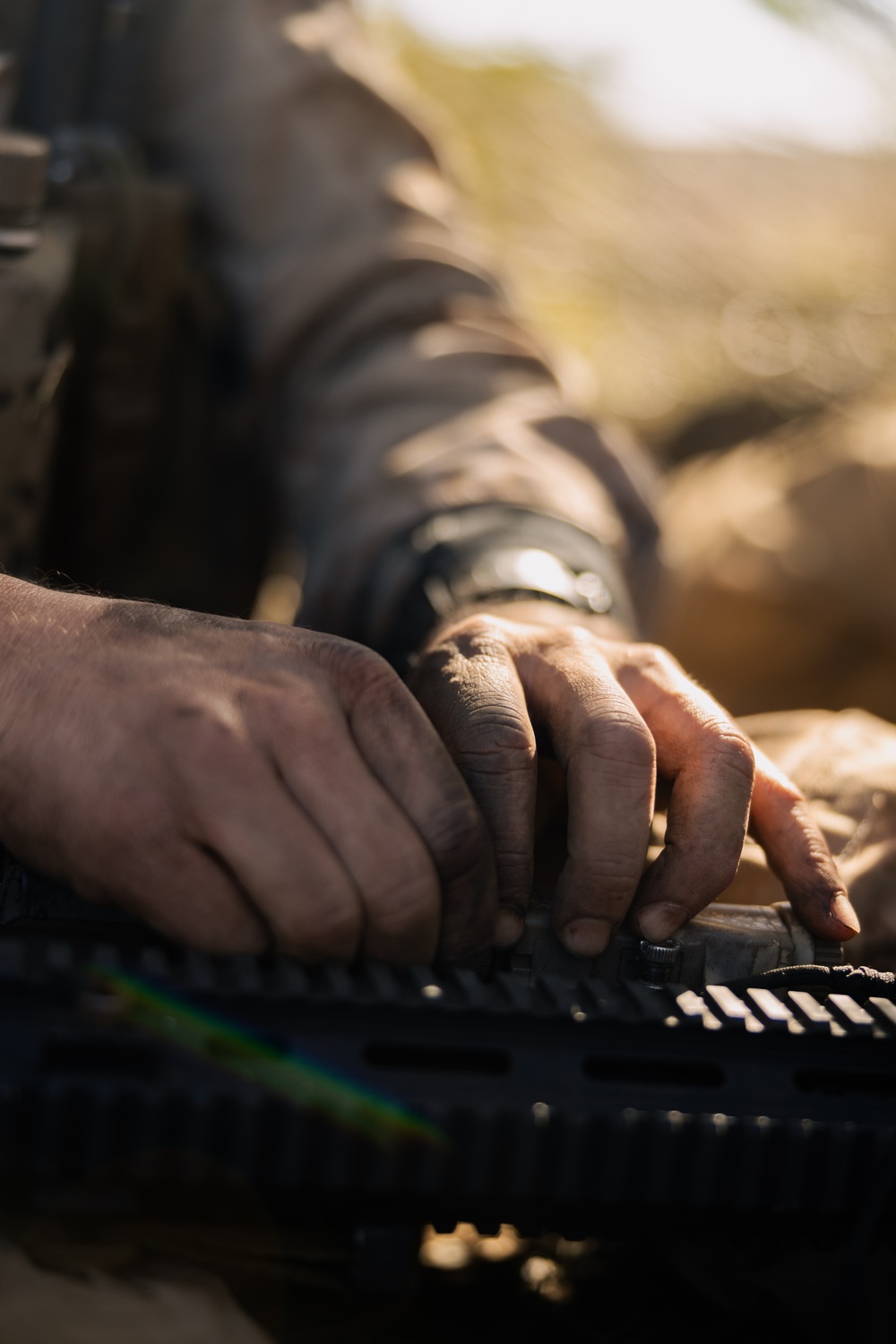 U.S. Marines with 1st Recon Bn. conduct reconnaissance, surveillance during Steel Knight 25