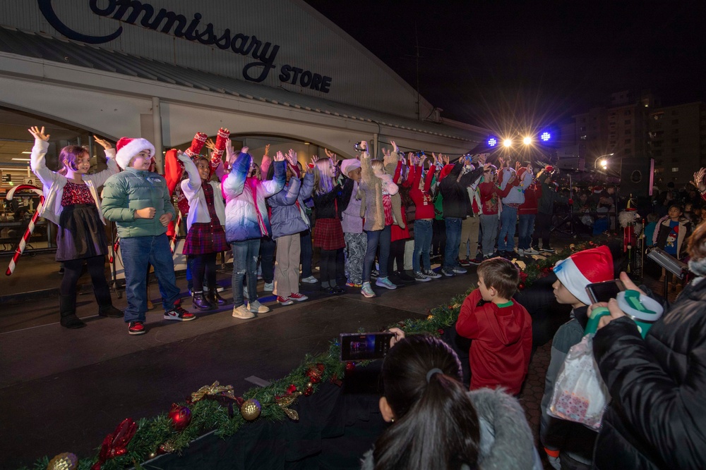 CFAY MWR Tree Lighting Ceremony on Main Base