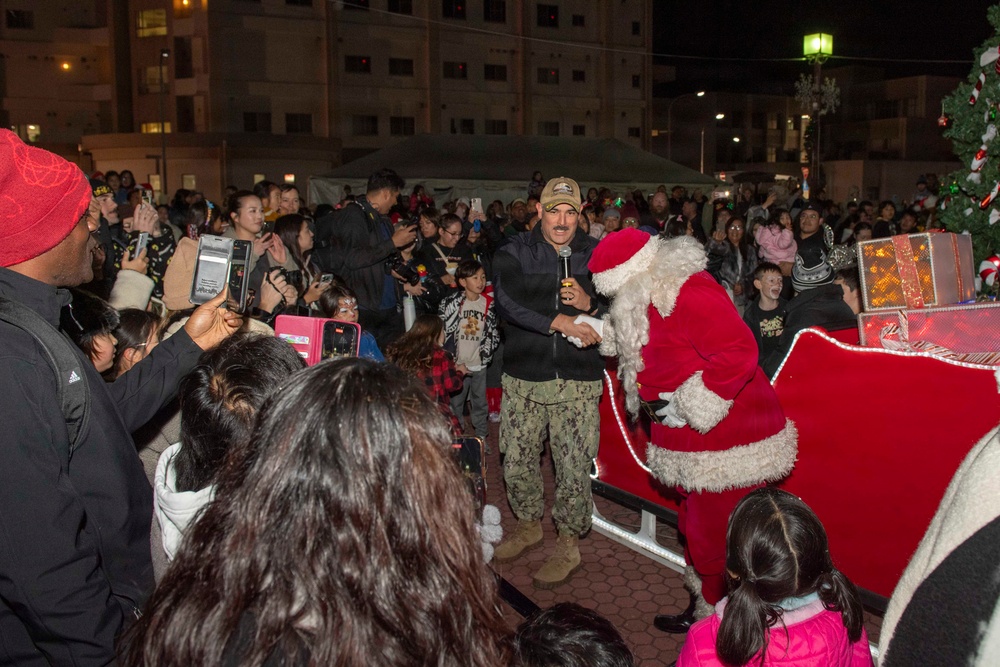 CFAY MWR Tree Lighting Ceremony on Main Base