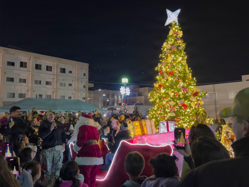 CFAY MWR Tree Lighting Ceremony on Main Base