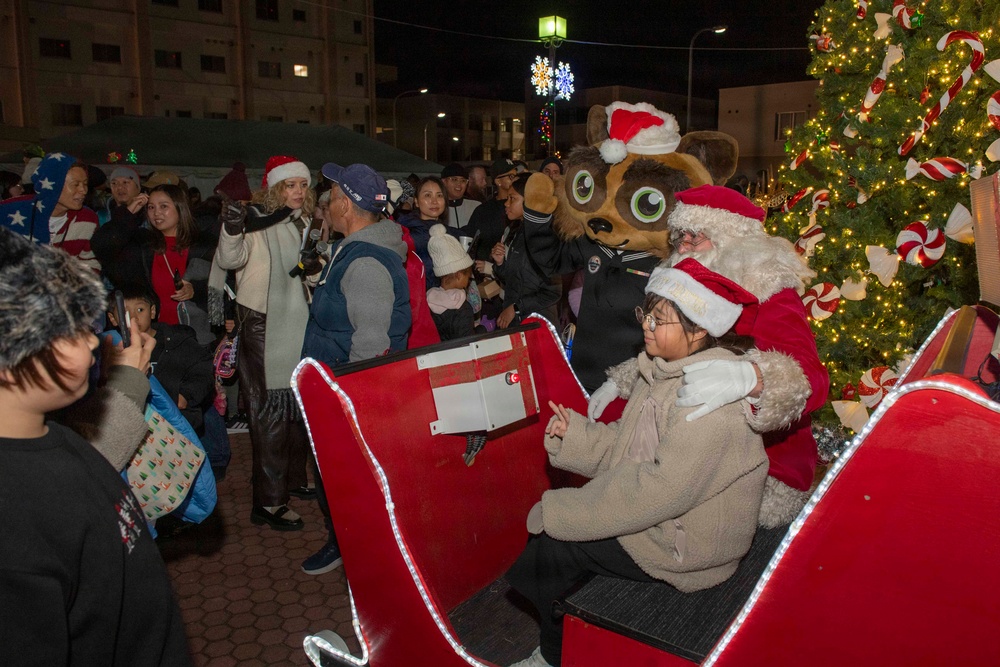 CFAY MWR Tree Lighting Ceremony on Main Base