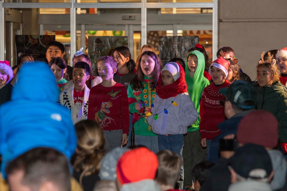 CFAY MWR Tree Lighting Ceremony on Main Base