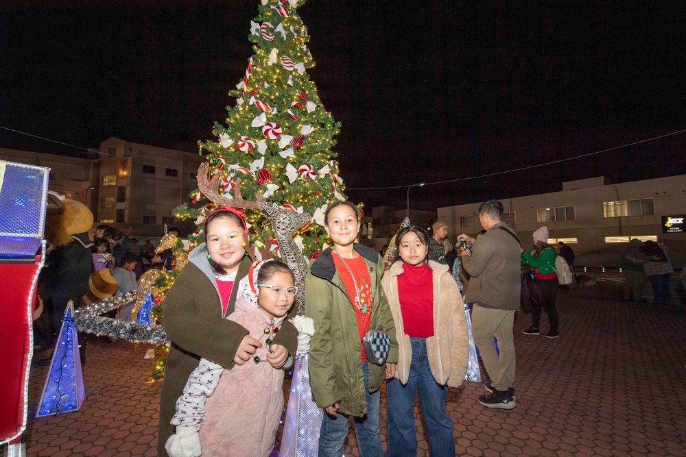 CFAY MWR Tree Lighting Ceremony on Main Base