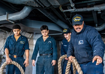 Nimitz Departs San Diego