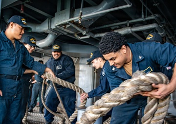 Nimitz Departs San Diego
