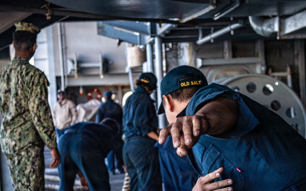 Nimitz Departs San Diego