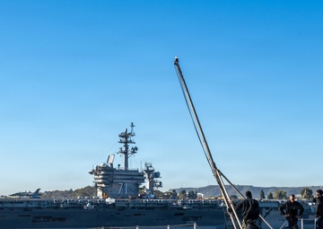 Nimitz Departs San Diego