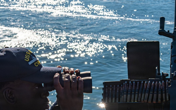 Nimitz Departs San Diego