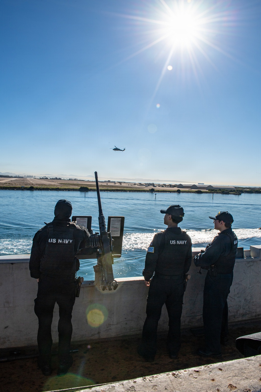 Nimitz Departs San Diego