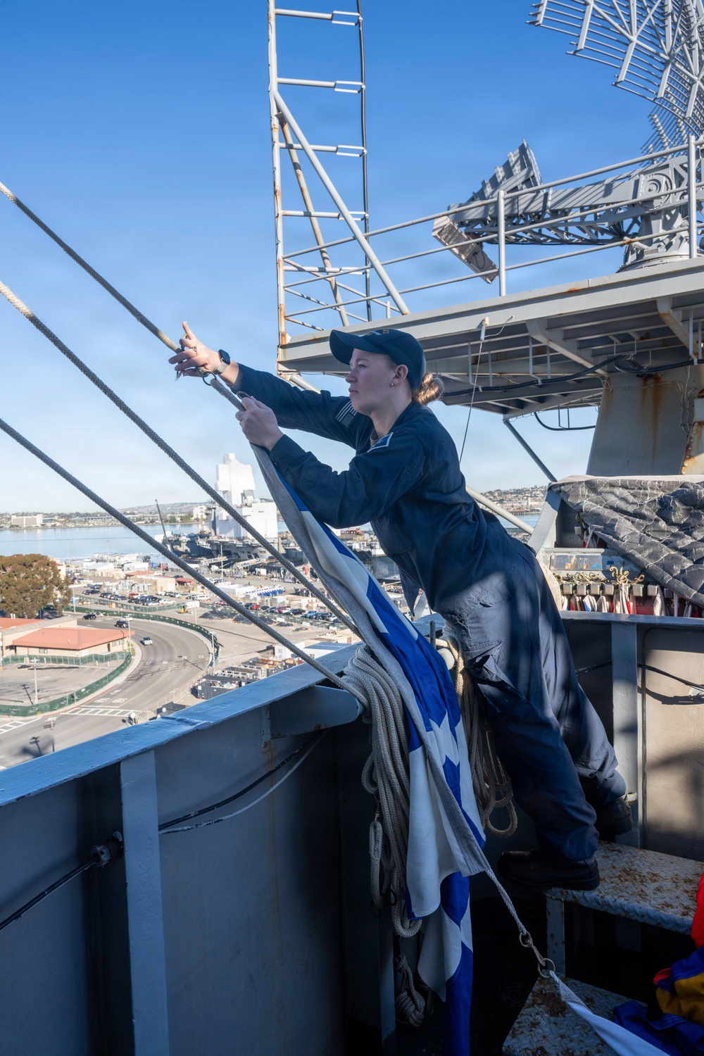 Nimitz Departs San Diego