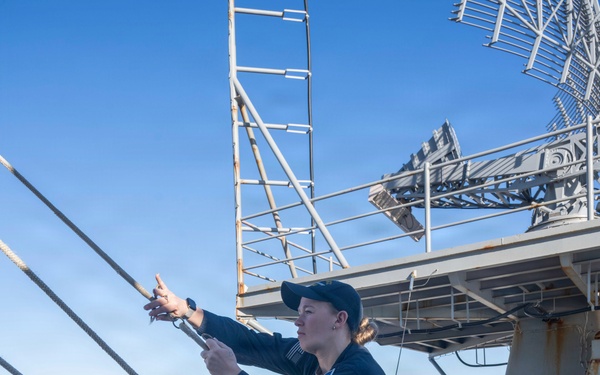 Nimitz Departs San Diego