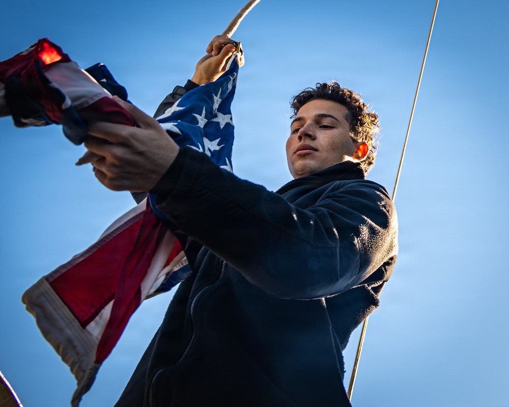 Nimitz Departs San Diego
