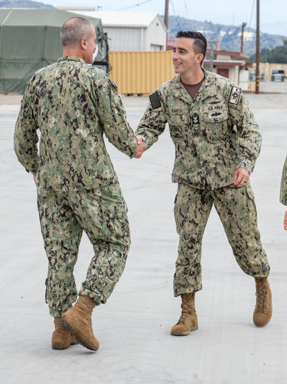 NMFP Commander Visits NEMWDC