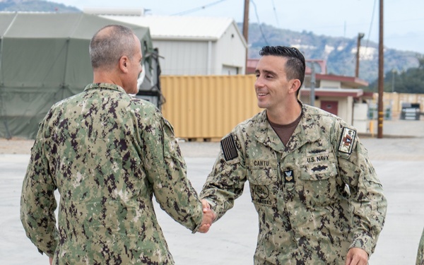 NMFP Commander Visits NEMWDC