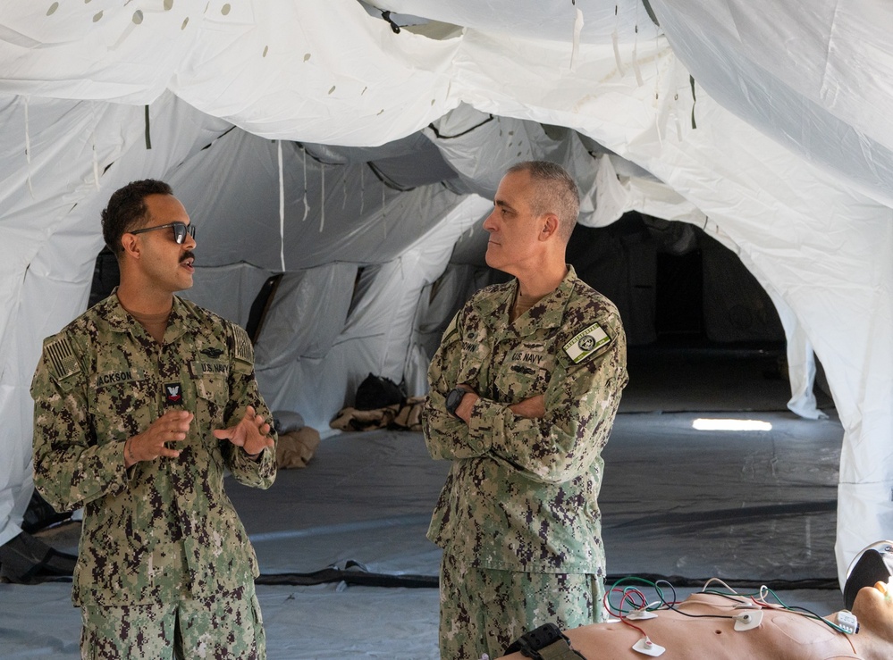 NMFP Commander Visits NEMWDC