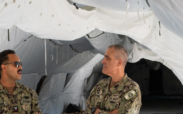 NMFP Commander Visits NEMWDC